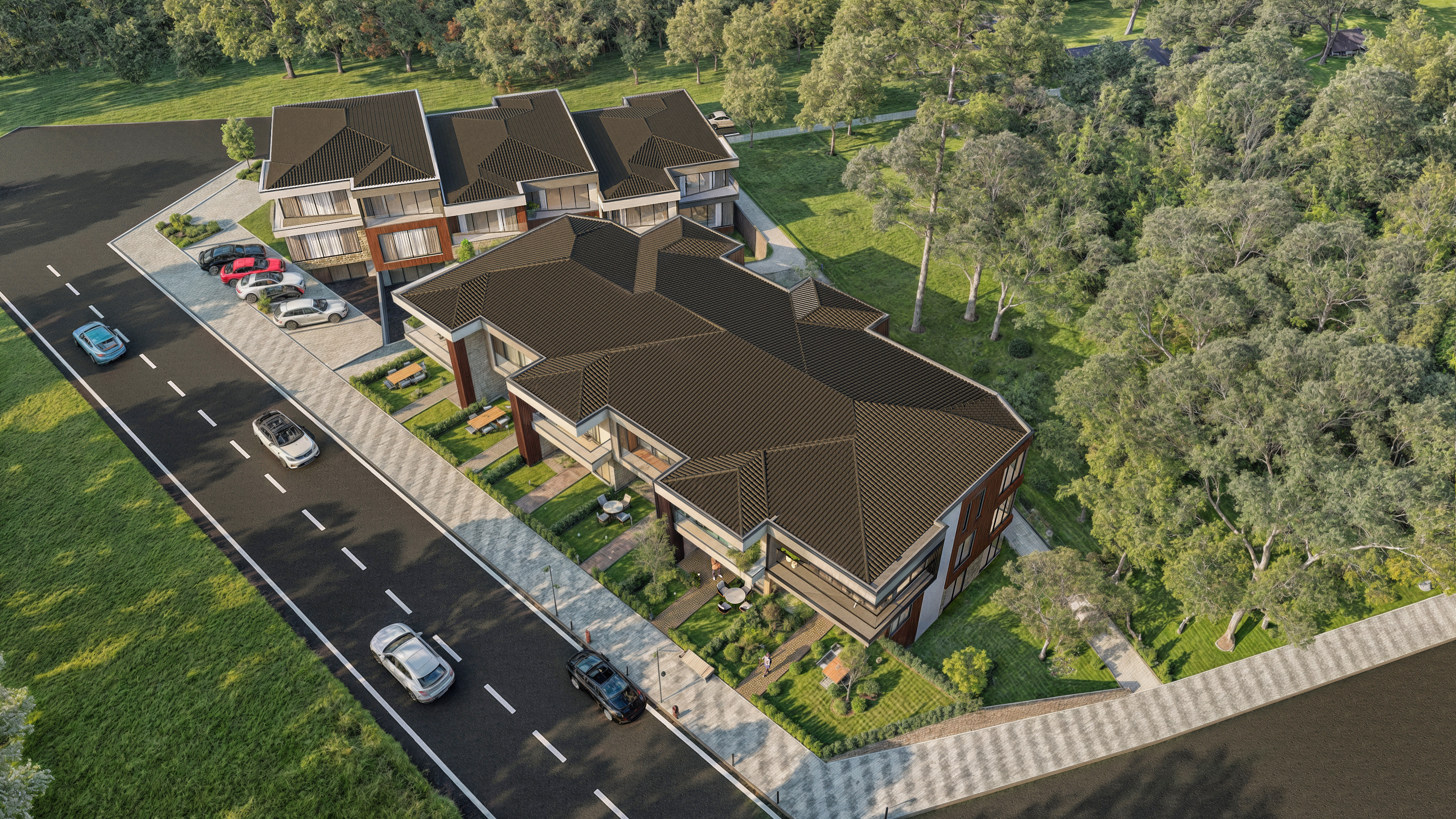 Atlantis Hills – Night Exterior