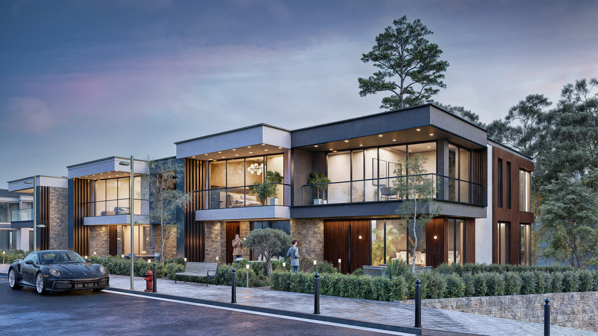 Dusk Exterior