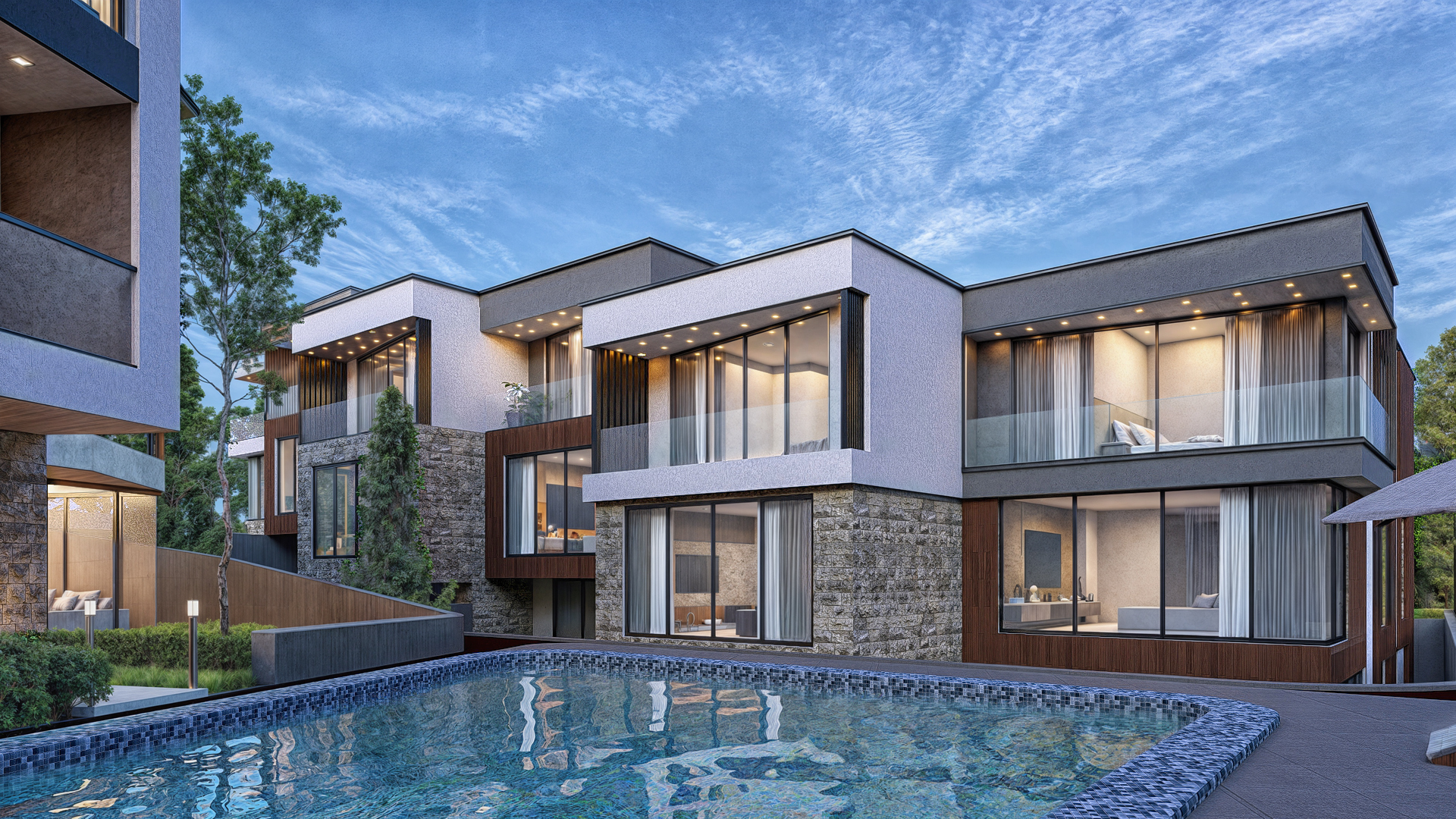 Pool Terrace View