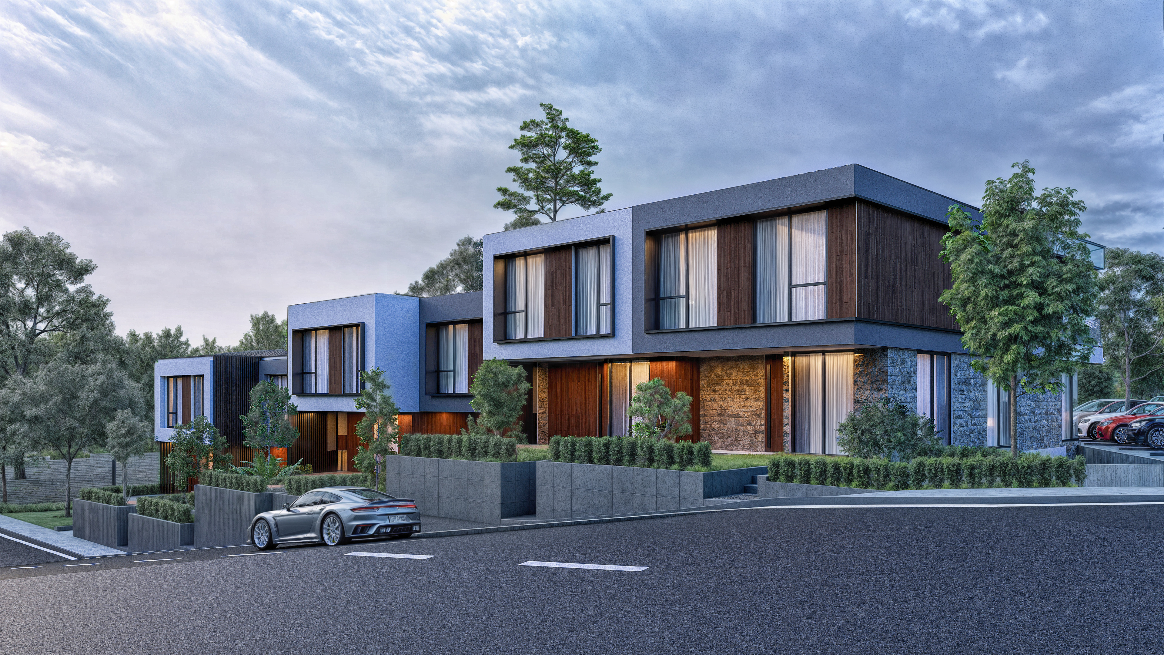 Rear Garden Elevation